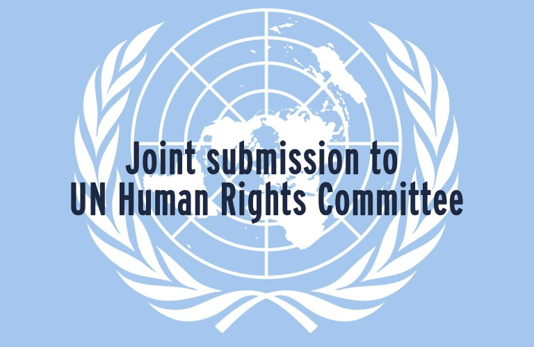 Joint submission to UNHRC